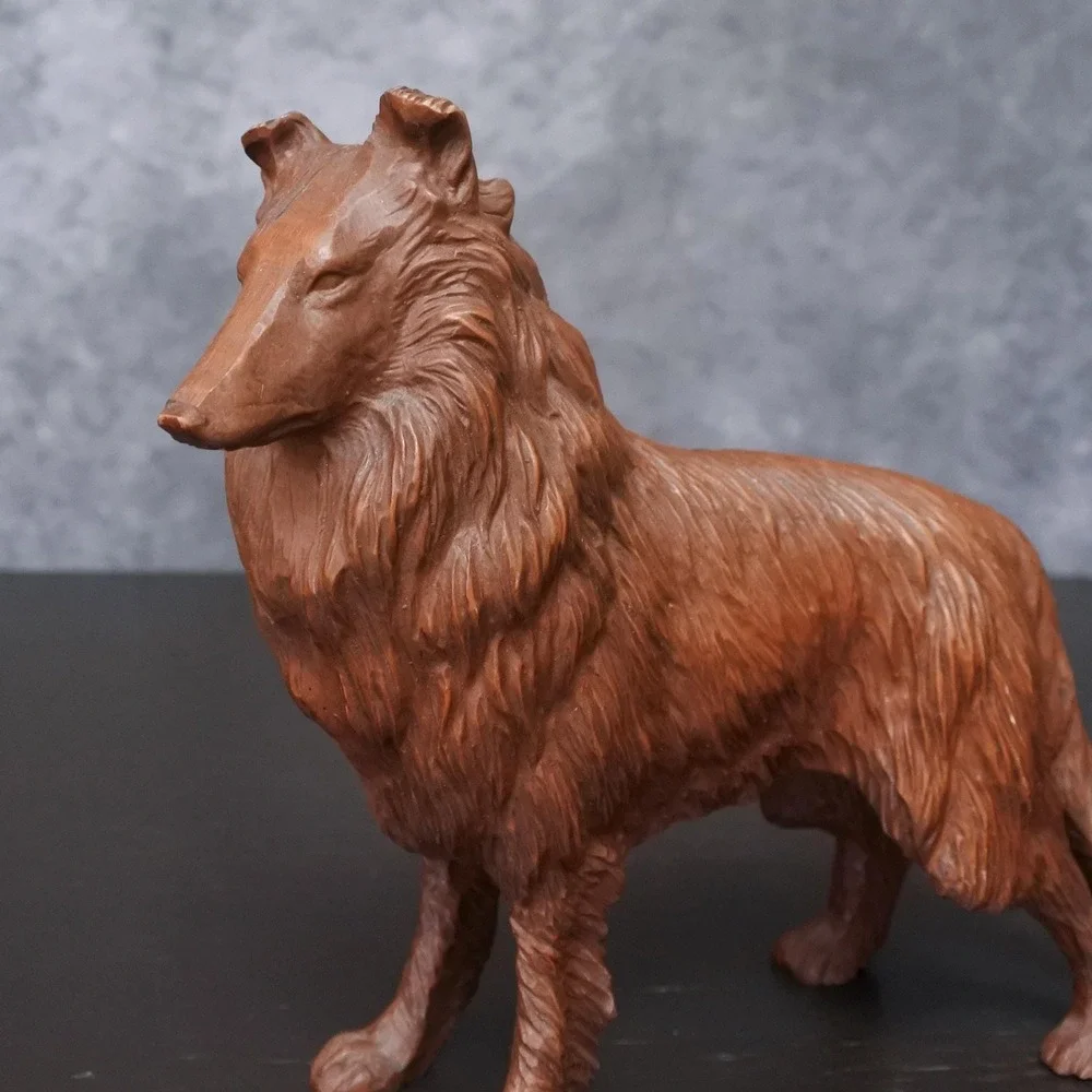 Vintage Rough Collie Lassie Dog Figurine